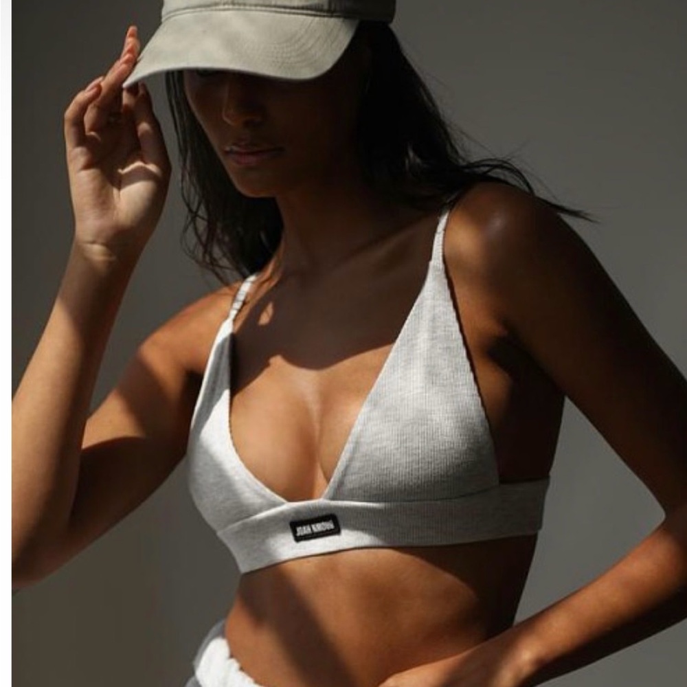 RARE JOAH BROWN TRIANGLE BRA